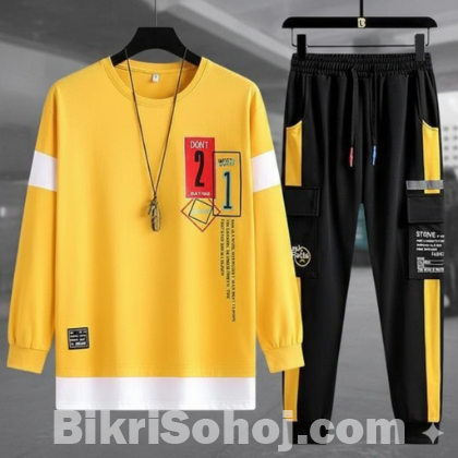 Full Sleeve Tshirt and Trouser Set